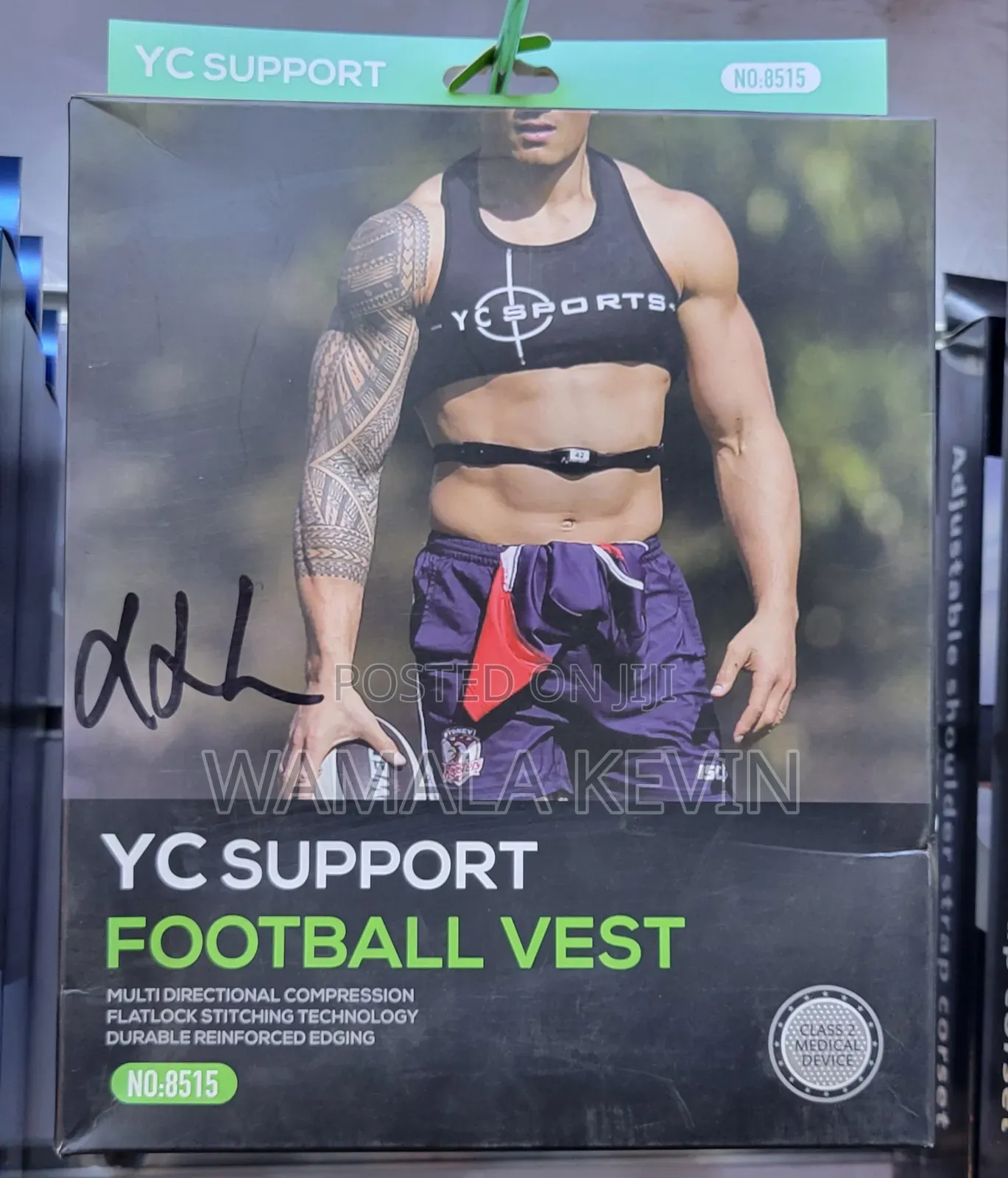 Back Support Football Vest