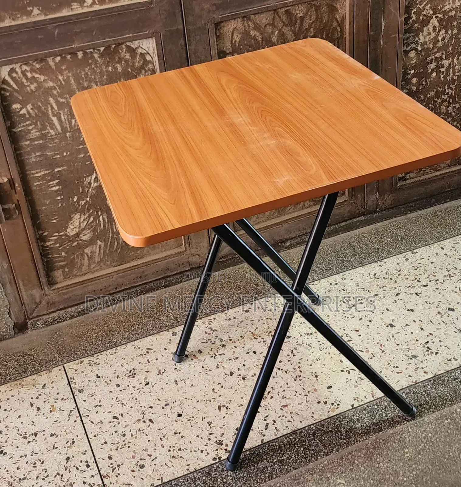Square Wooden Foldable Table