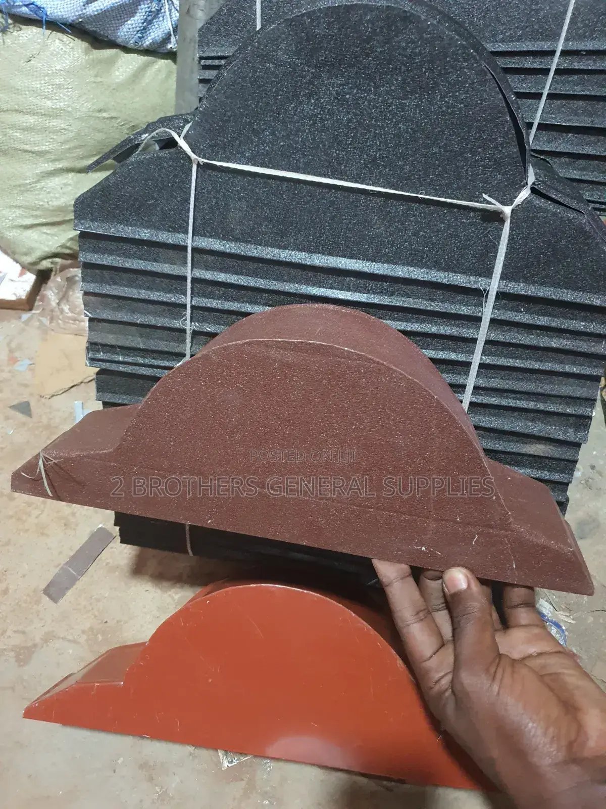 End Cups or Ridge Covers