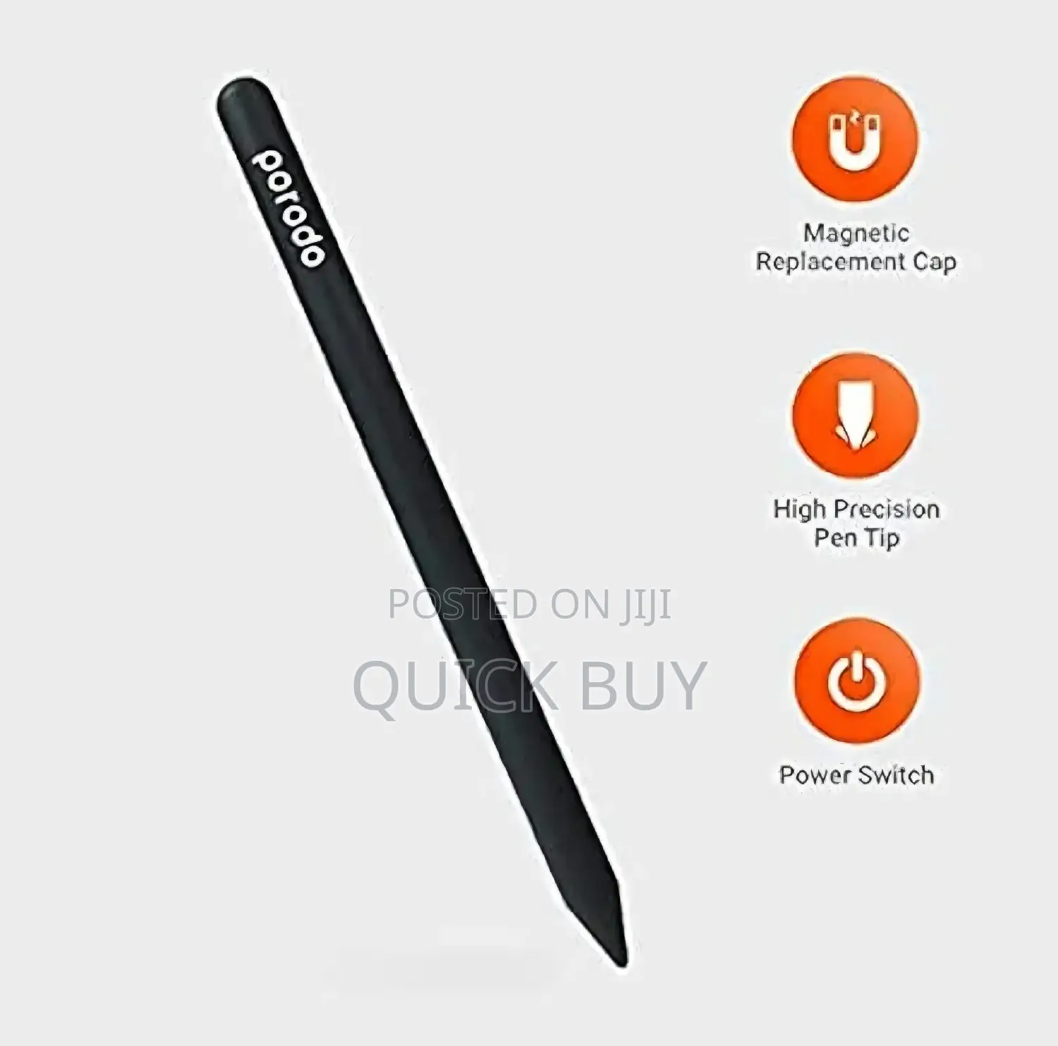 Porodo Universal Pencil Designed for Mobile Devices and Tablets.