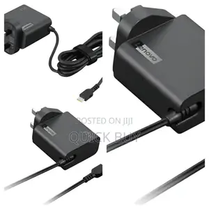 Lenovo 65w Usb-C Wall Adapter With a Uk Plug.