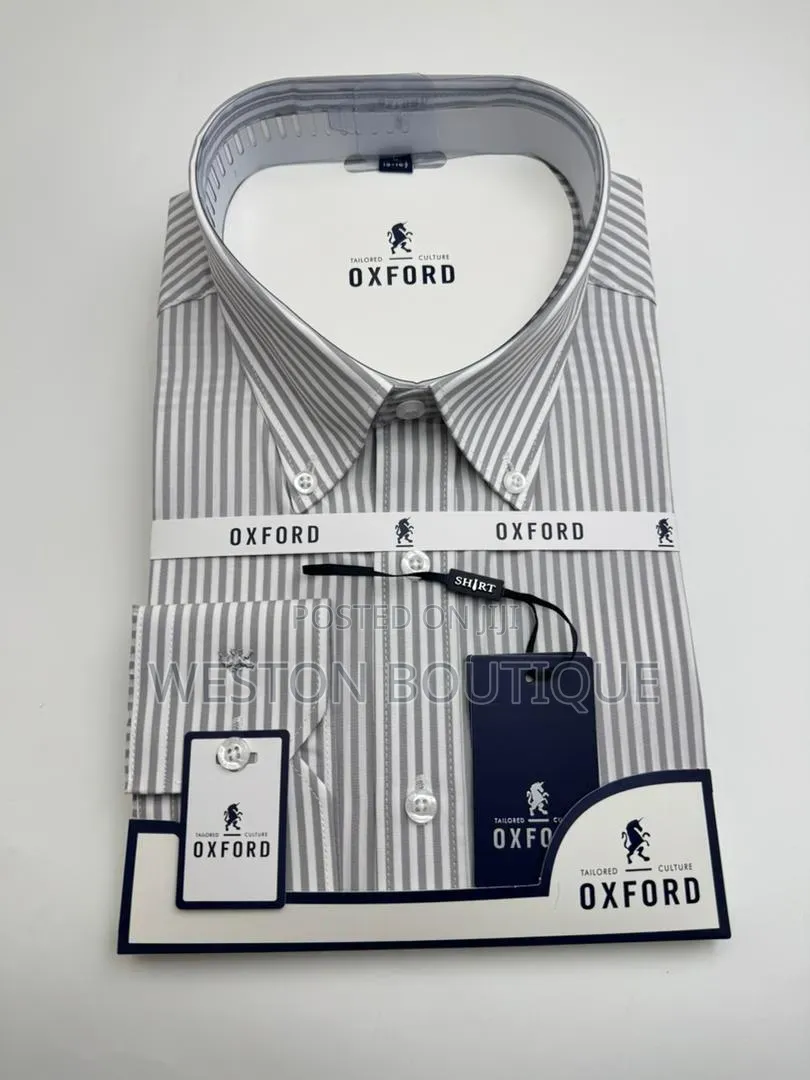 Strip Original Men's Oxford Long Sleeve Shirts