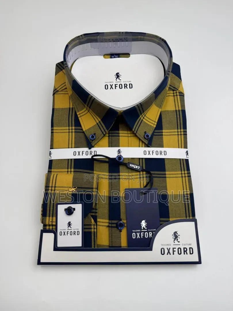 Original Checked Cotton Long Sleeve Shirts