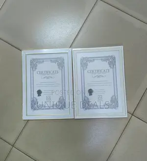 A4 Certificate Frame