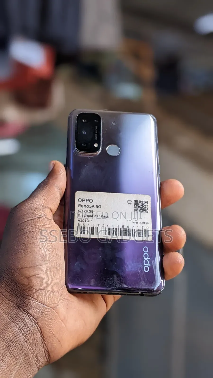 Oppo Reno5 A 128 GB Purple