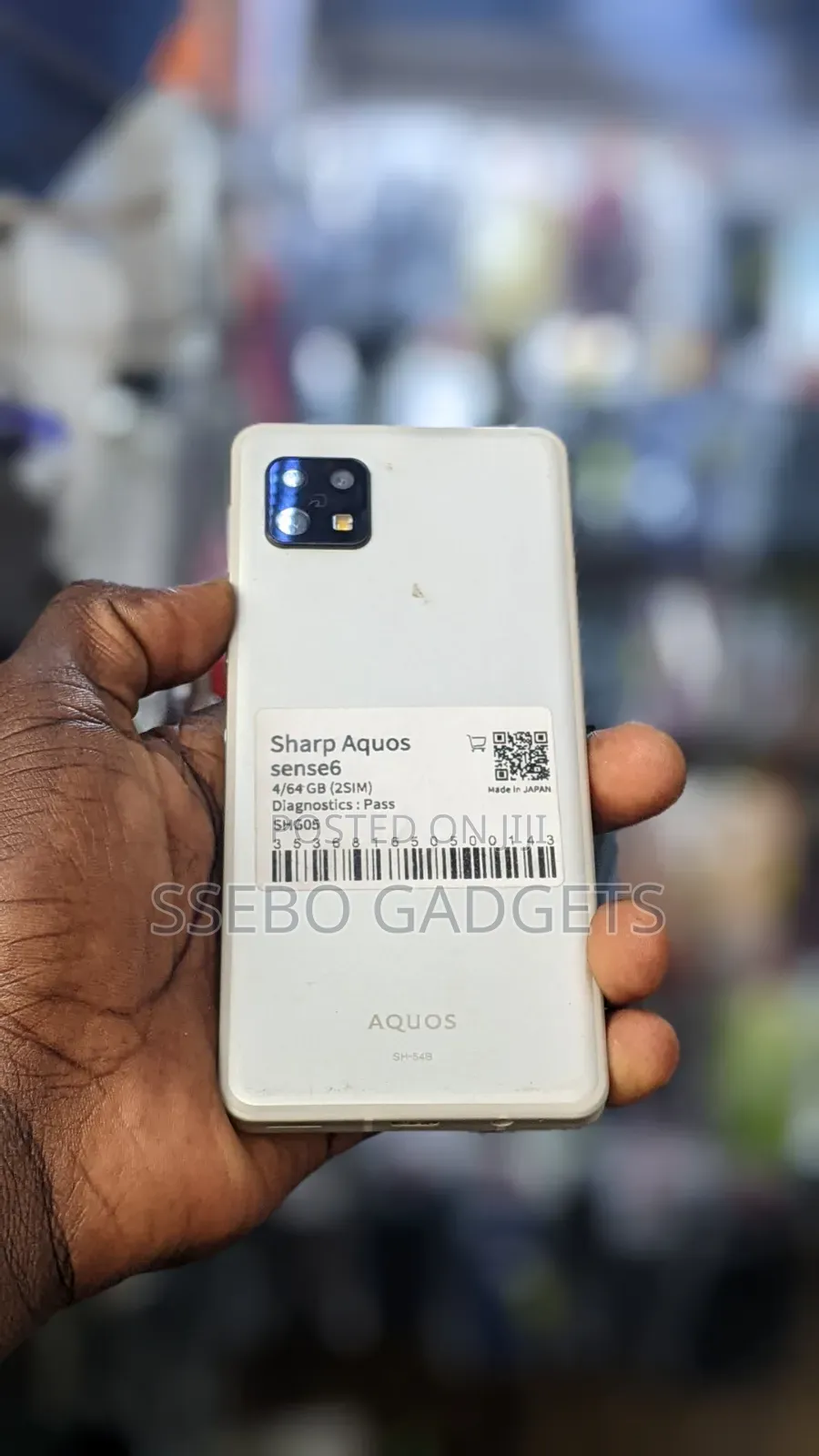 Sharp Aquos Sense6 64 GB White