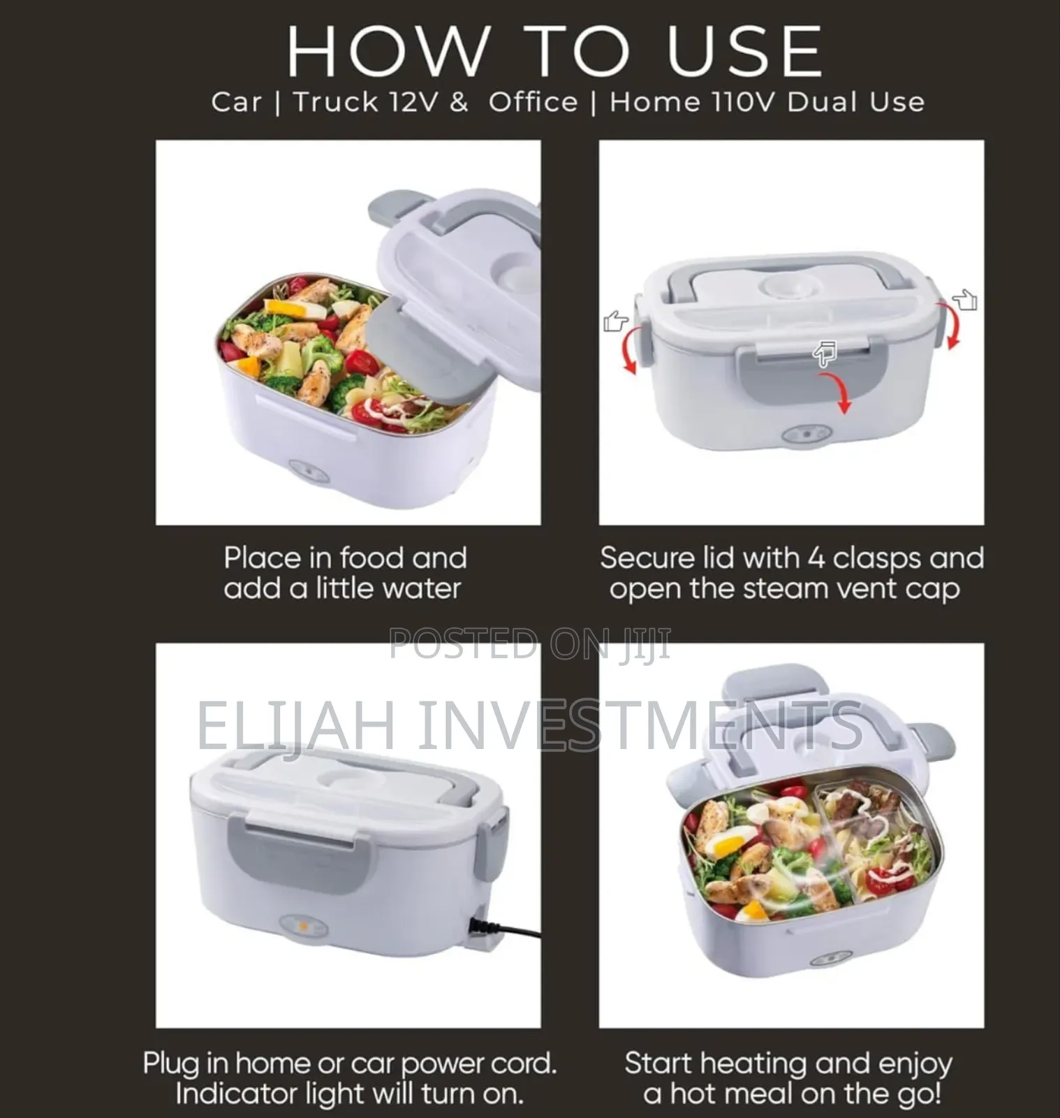 Fast Heating Electric Lunch Box