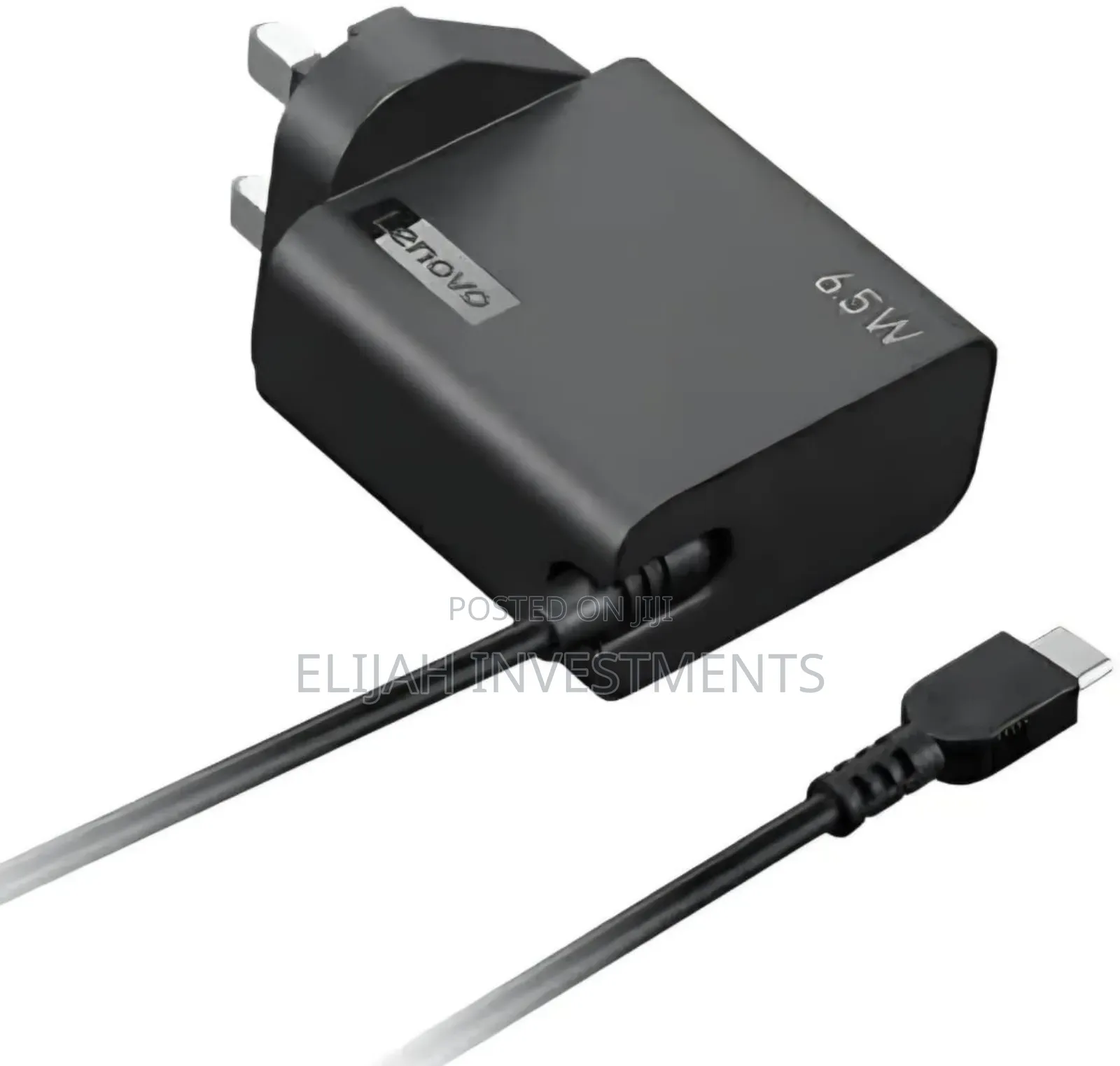 Lenovo 65w Usb-C Wall Adapter With a Uk Plug.