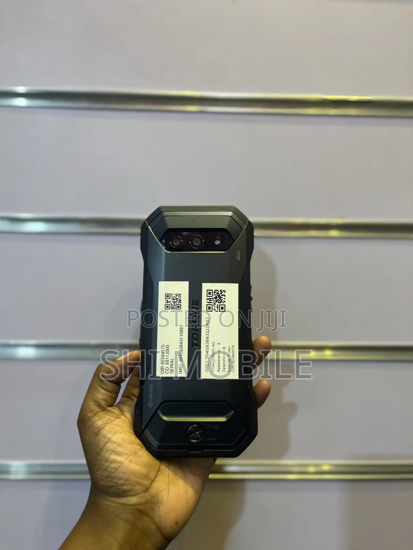 New Kyocera Torque 5G 128 GB Black