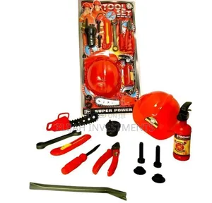 13-Piece Fire Fighter Hero Kids Tool