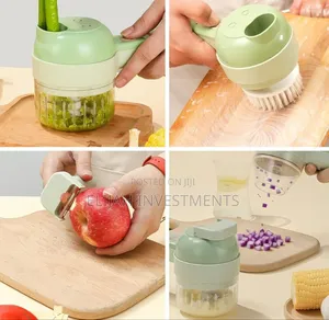 4 in 1 Electric Vegetable Chopper Hand Held