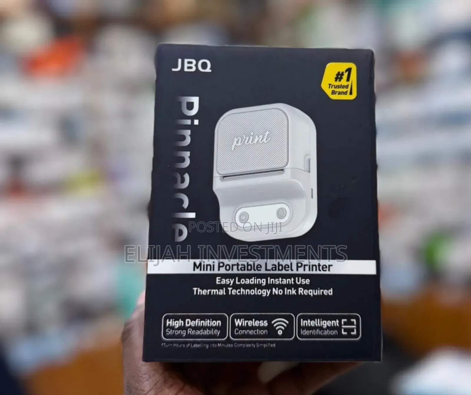 JBQ Pinnacle Mini Portable Label Printer