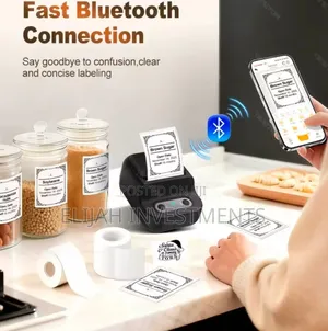 JBQ Pinnacle Mini Portable Label Printer