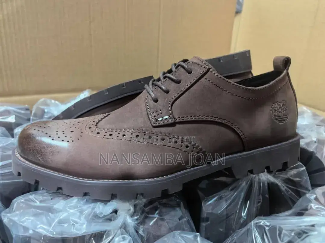 Men's Half Boot Casual Oxford Loafers _Coffee Brown