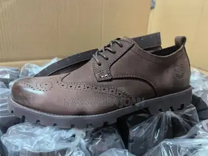 Men's Half Boot Casual Oxford Loafers _Coffee Brown