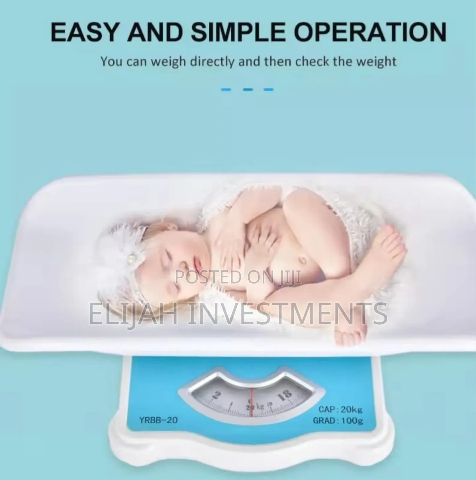 Kinlee Mechanical Baby Scale.