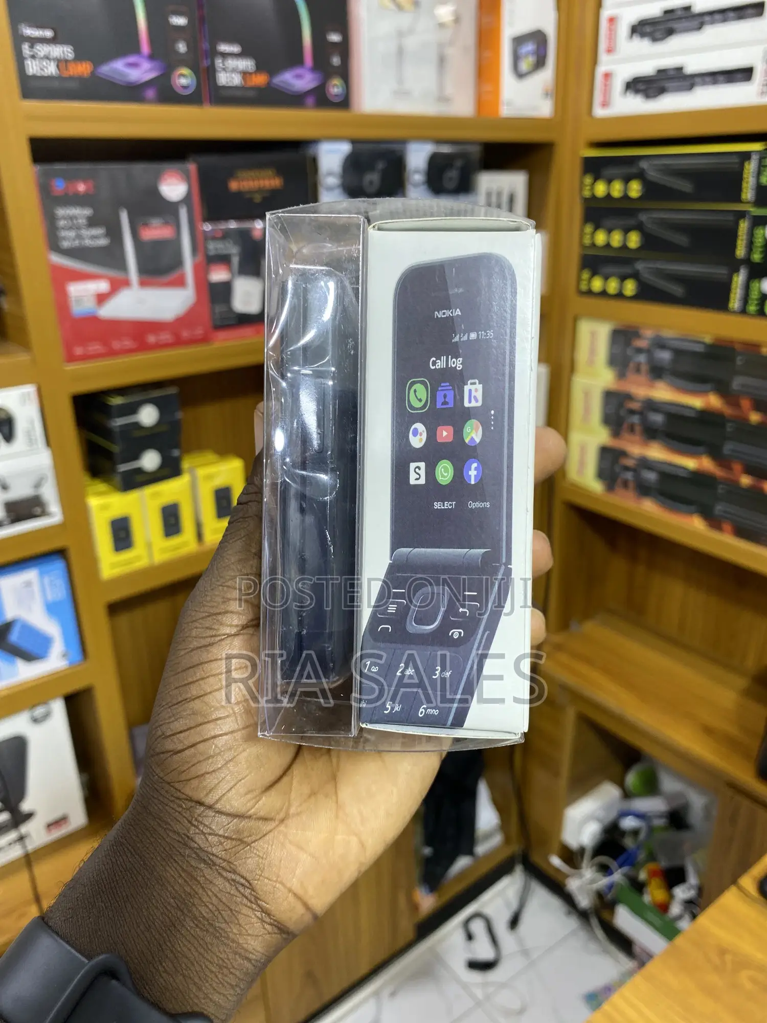 New Nokia 2720 Flip 512 GB Black