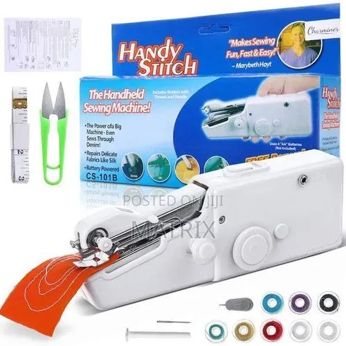 Handheld Portable Sewing Machine for Repairing Clothes