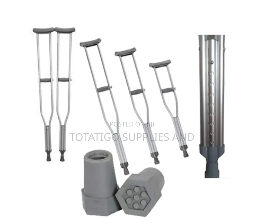Auxiliary Crutches A Pair-multi Colour