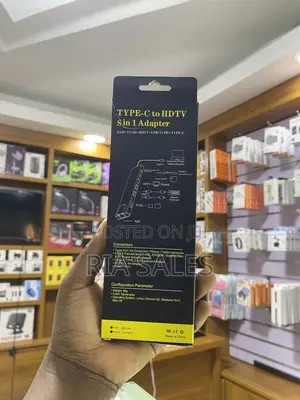Type C to HDTV 8 in 1 Hub