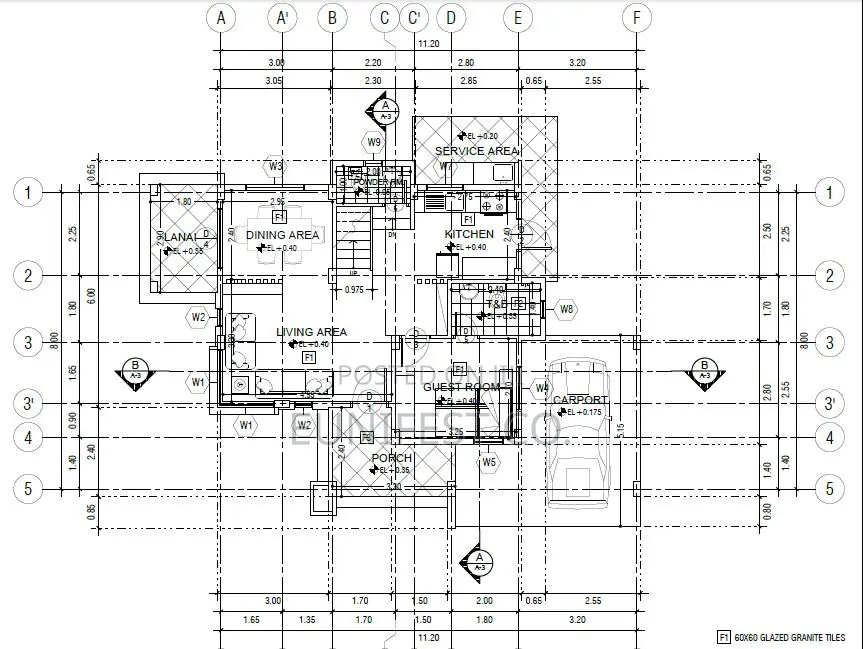 Building Plans for 4 Storeyed Building(Architectural and Structurals)