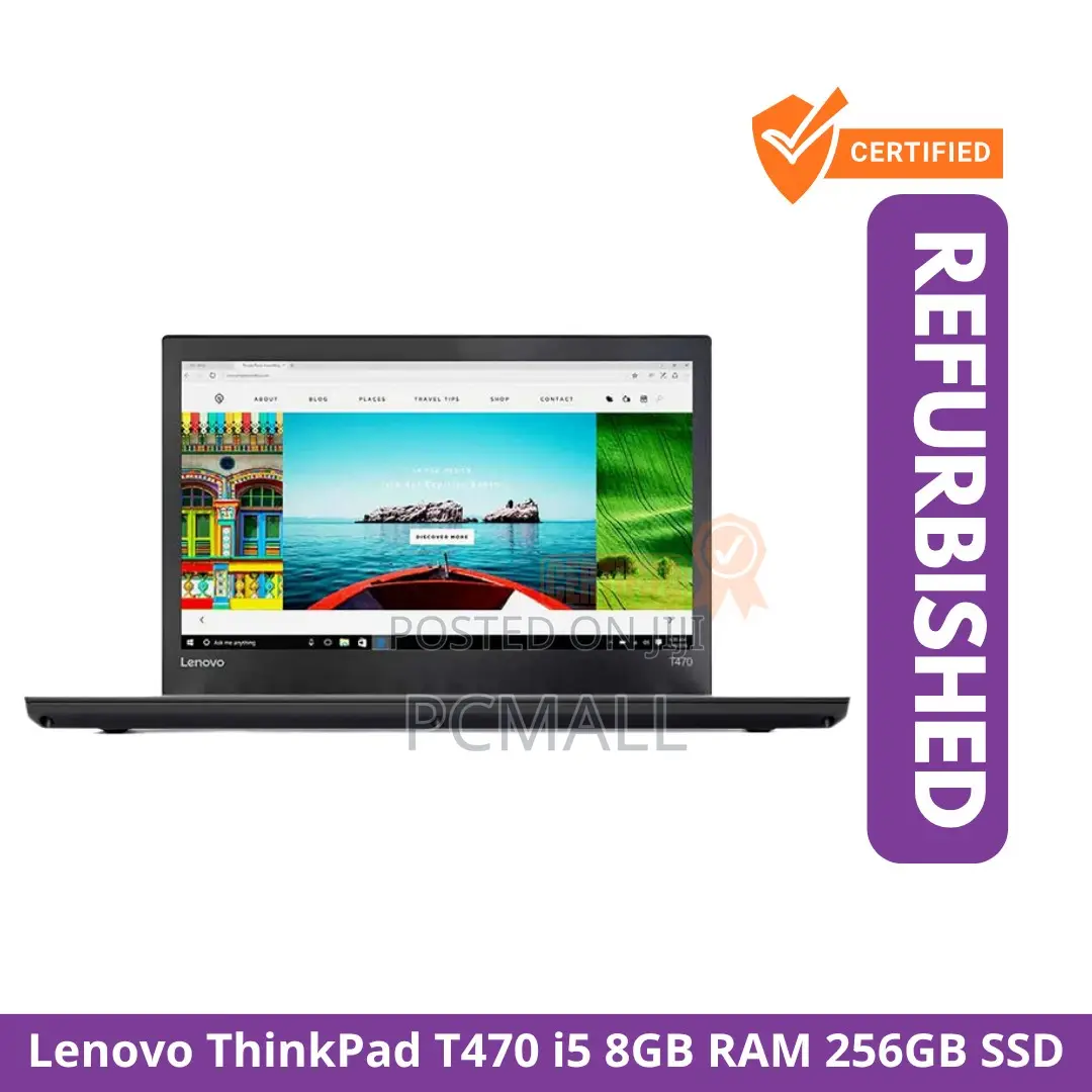 Laptop Lenovo ThinkPad T470 8GB Intel Core i5 SSD 256GB