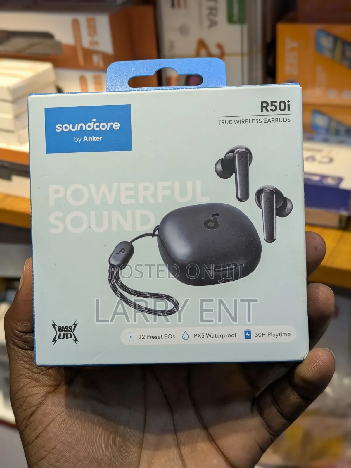 Anker Soundcore R50i Earbuds – Extra Bass, 30h Playtime, Bluetooth 5.3
