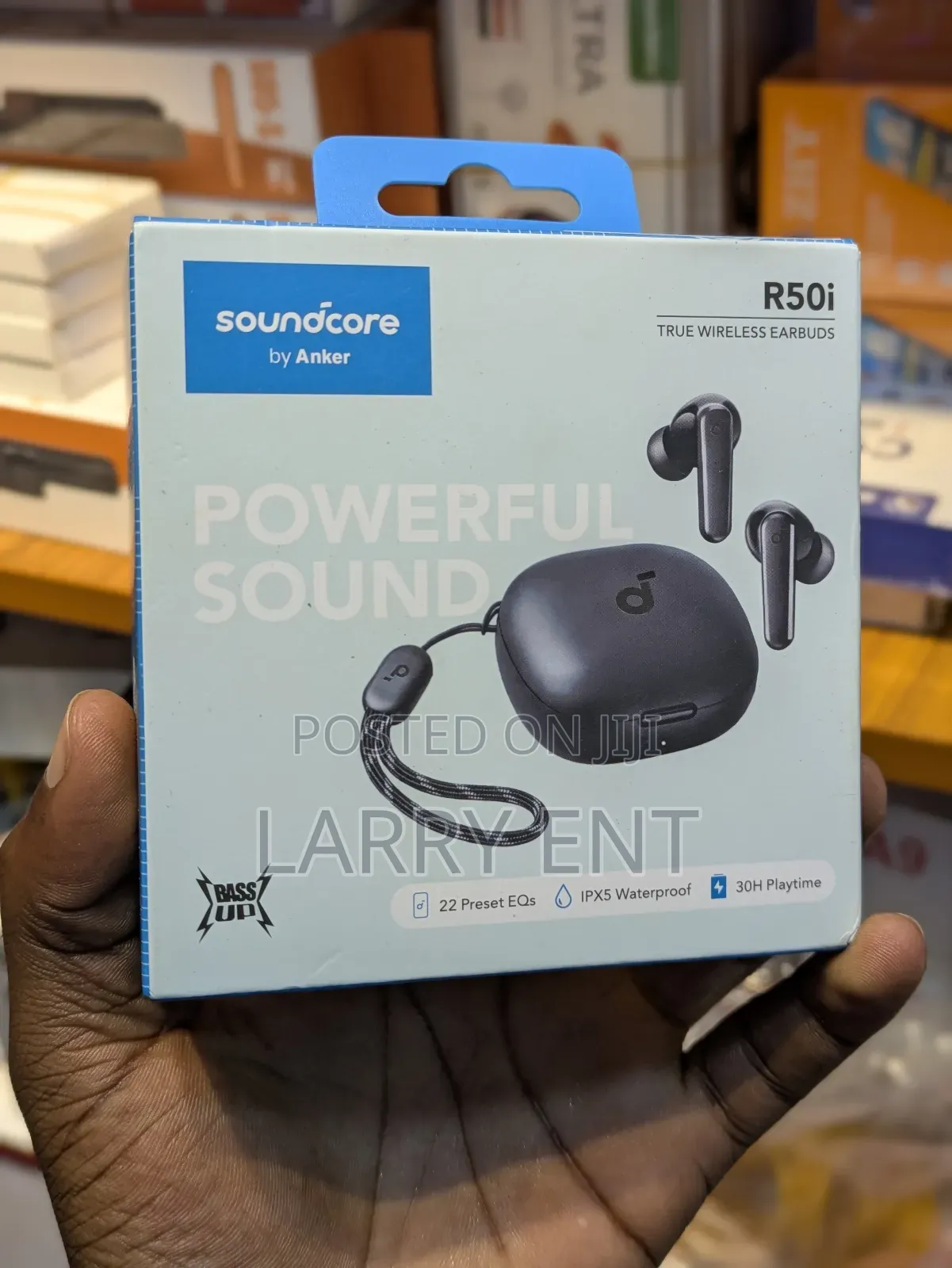 Original Soundcore R50i Anker – 10mm Drivers, Deep Bass Long Battery
