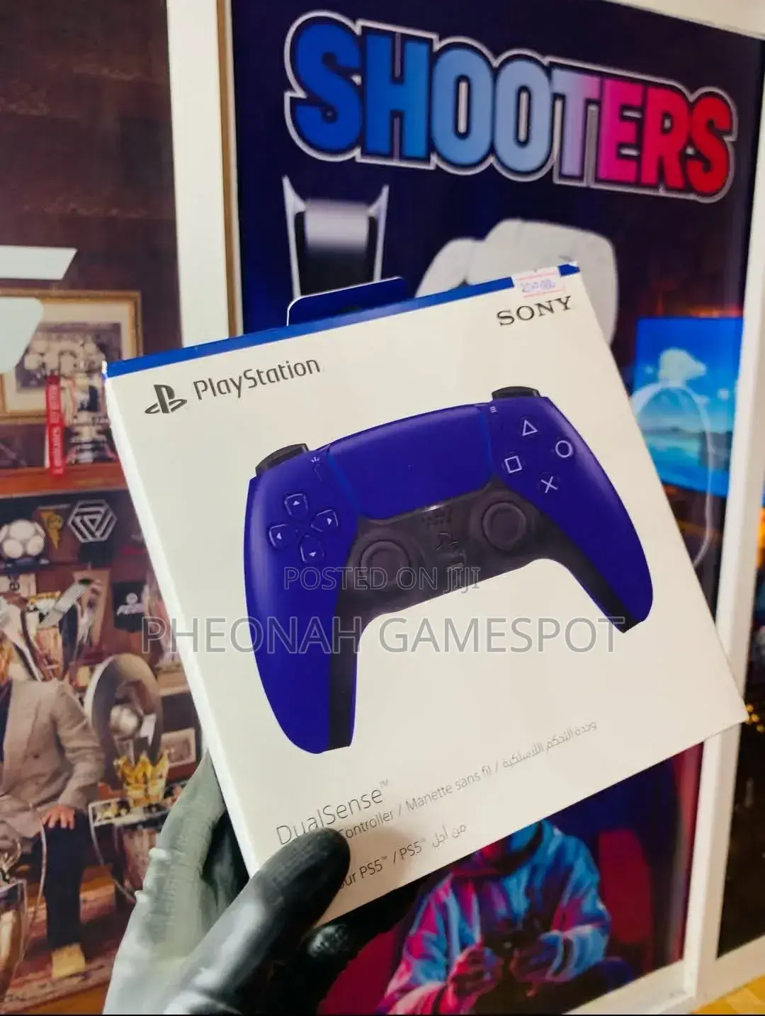 Ps5 Game Pad.Cosmic Blue Dualsense Controller.