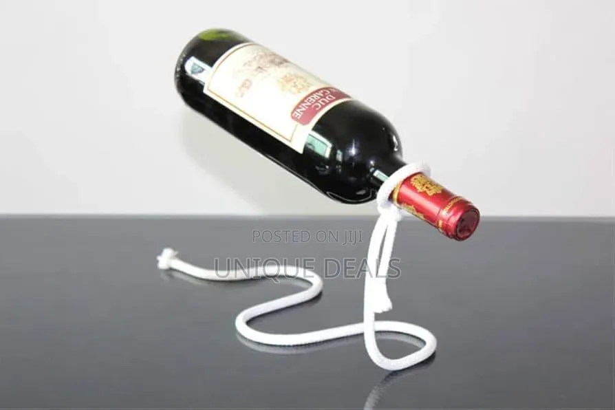 Magic Hanging Rope Wine Holder