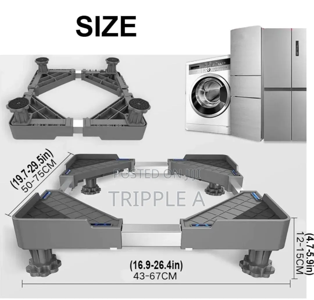 Multipurpose Moving Washing Machine Stand Base