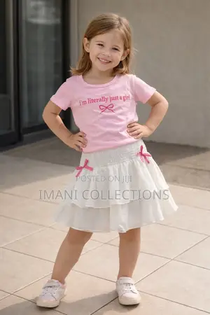 A 10yr Old Girl Two Piece