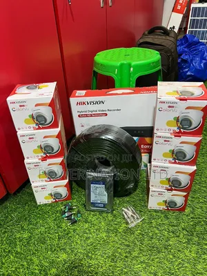 8 Channel Hik Vision Interstellar CCTV Camera Full Kit