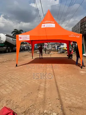 An Orange 50 Seater Butterfly Tent