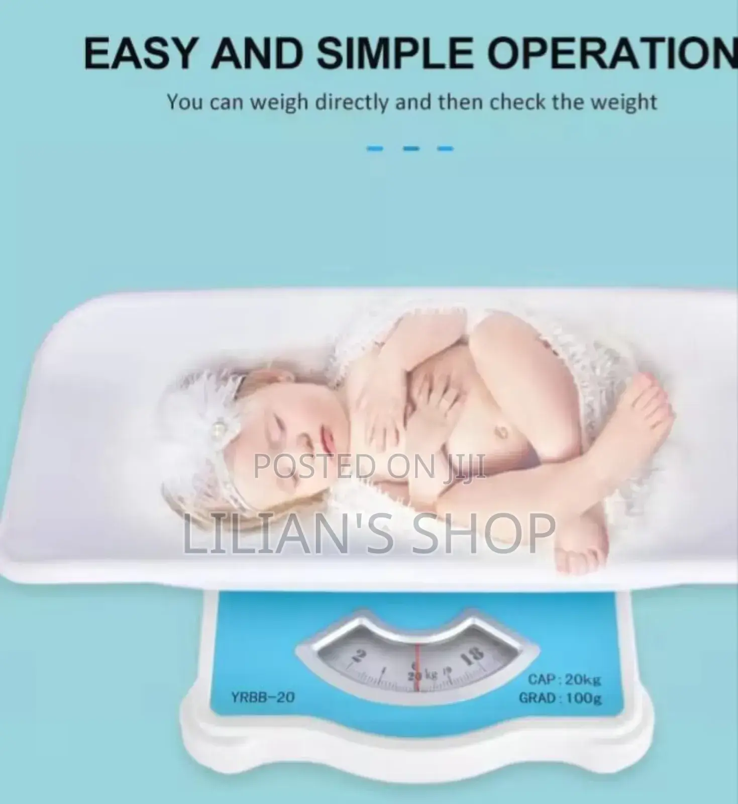 Kinlee Mechanical Baby Scale.