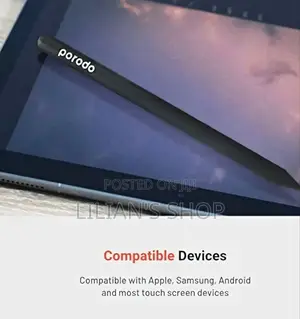 Porodo Universal Pencil Designed for Mobile Devices and Tablets.