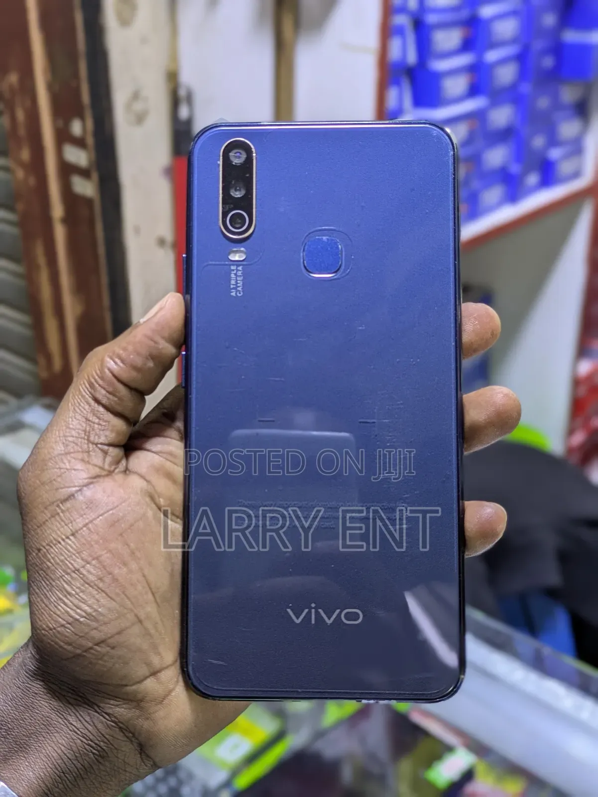 Vivo Y17 256 GB Blue