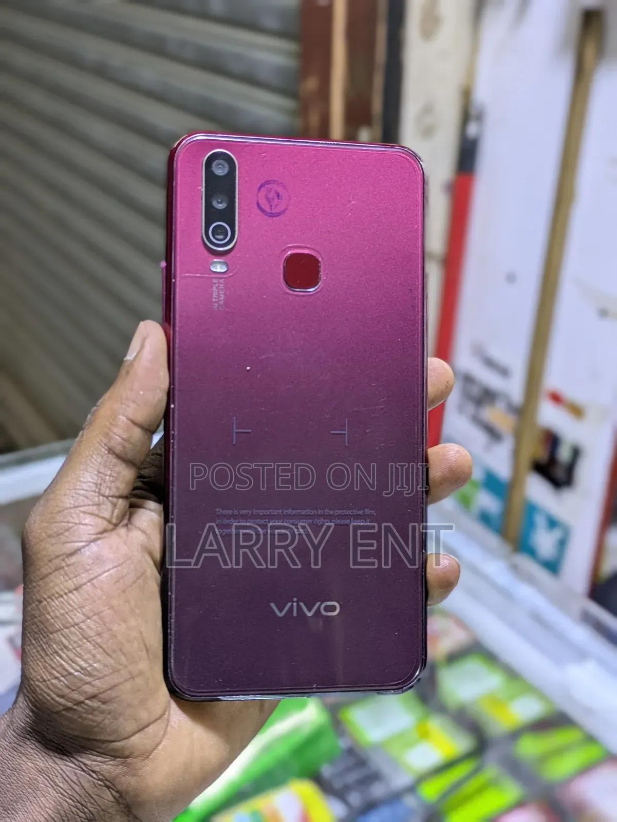 Vivo Y17 256 GB Red