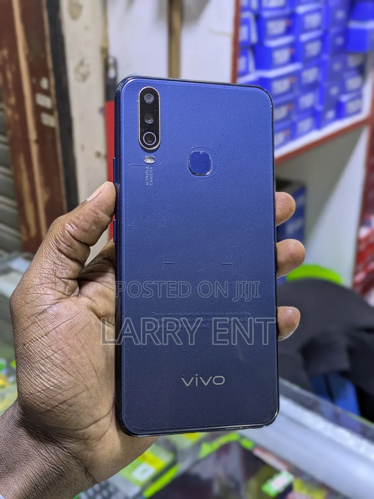 Vivo Y17 256 GB Blue