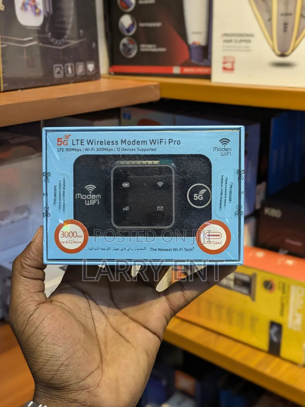 Unlocked 4g Lte Mifi Router – Portable Wifi , 12 Devices Supported