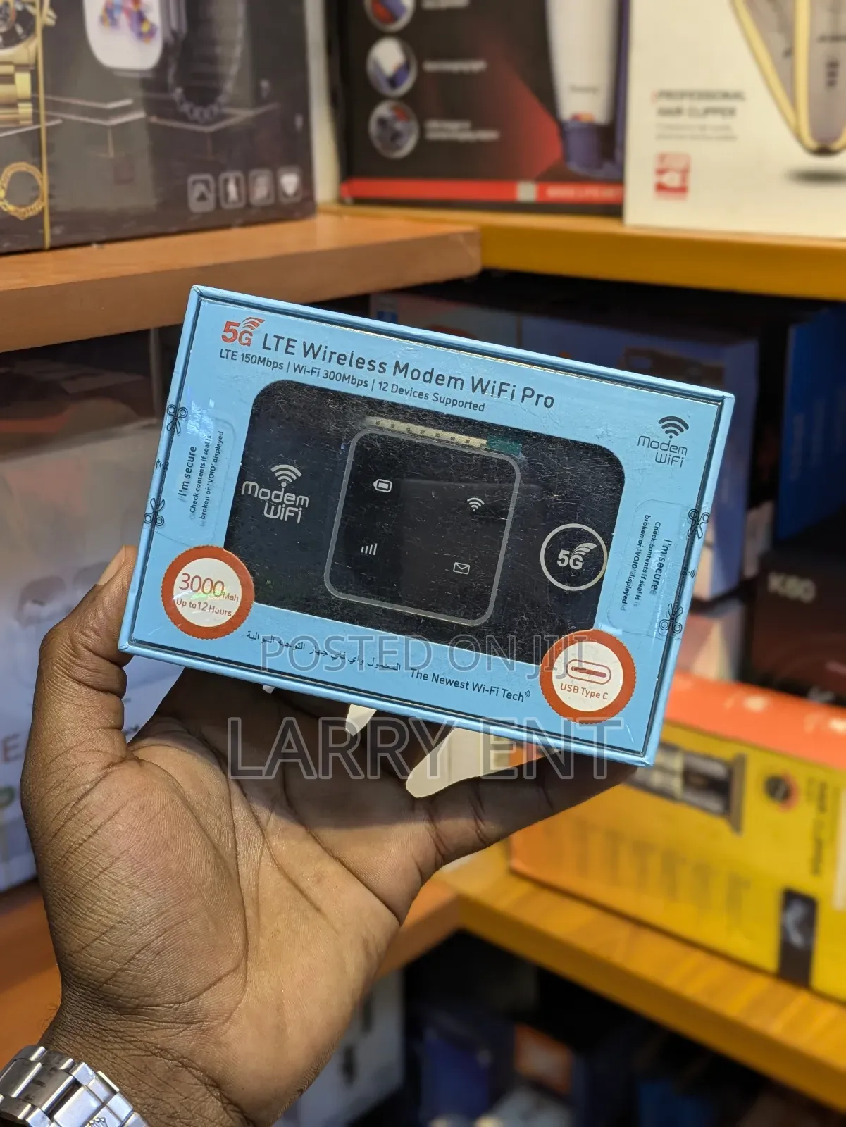 Portable 4g Mifi Wifi– Fast , Dual Band Connection (2.4ghz/5ghz)