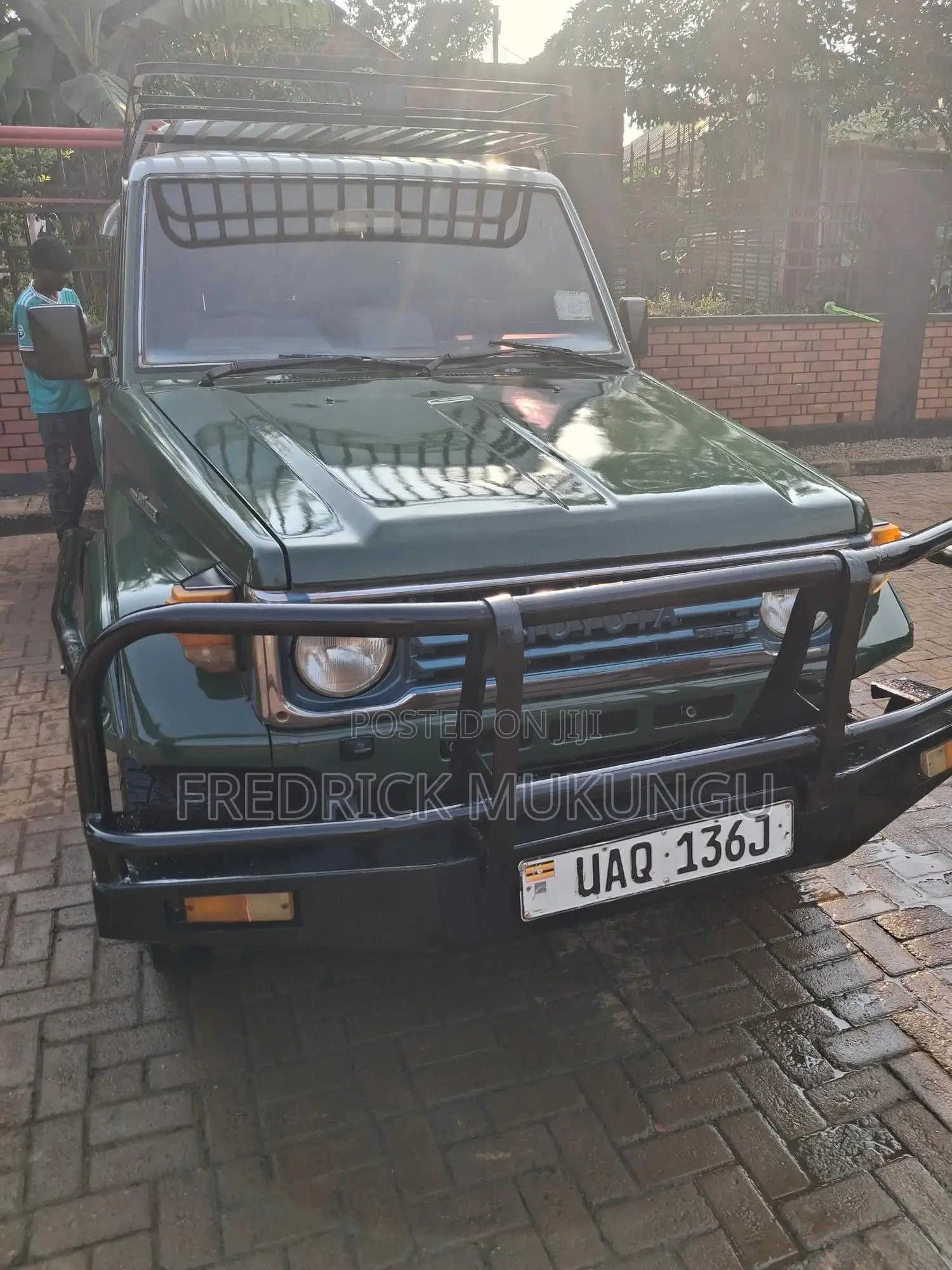 Toyota Land Cruiser 1996 Green