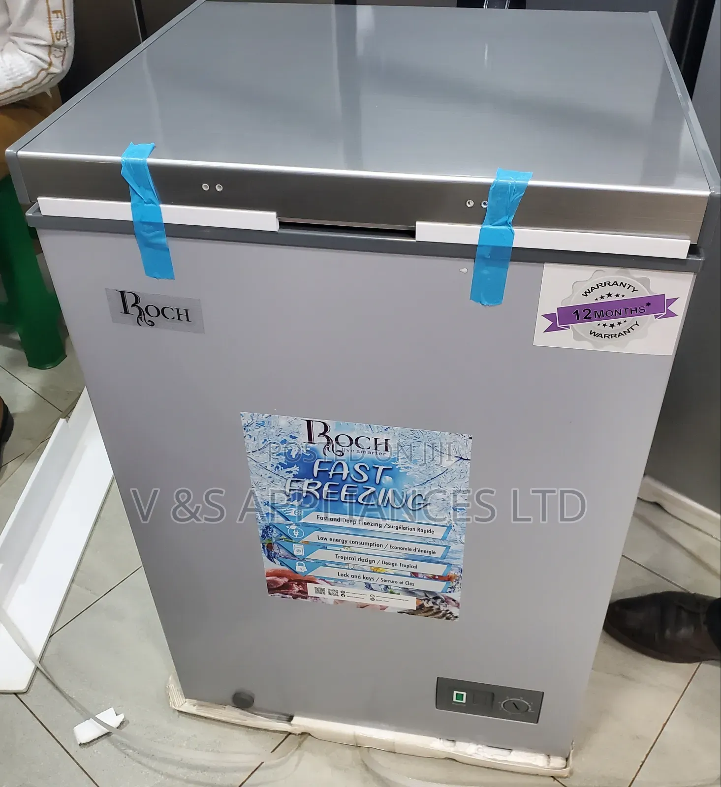 120l Roch Chest Freezer