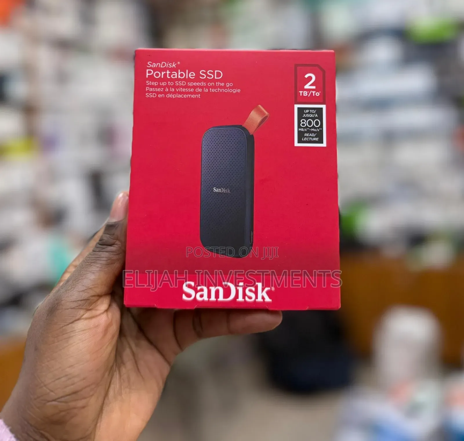 Sandisk Portable SSD 2tb 800mb/S