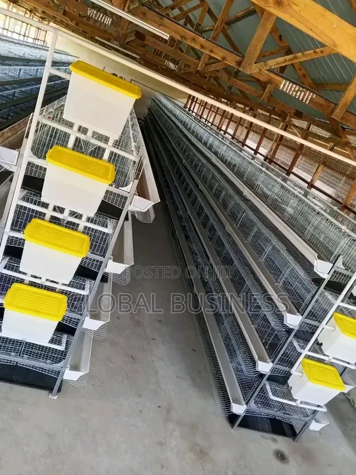  H-Type Chicken Cage – Strong, Modern Affordable! 