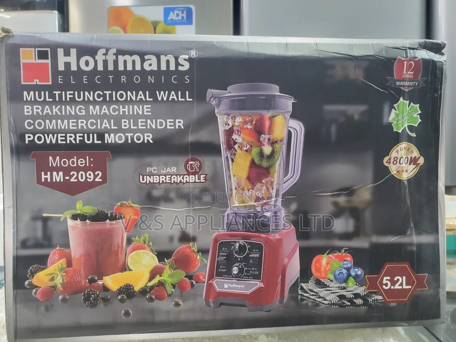 5.2l Hoffman Commercial Blender