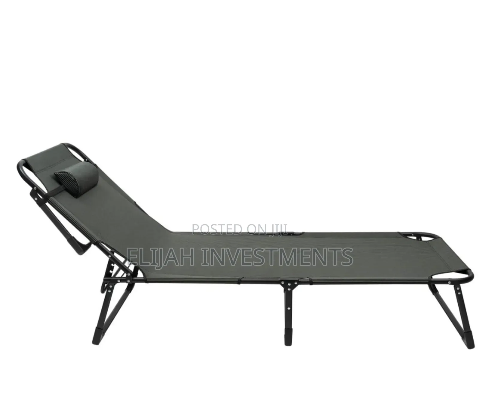 Adjustable Folding Sun Lounger or Camping Bed