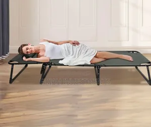 Adjustable Folding Sun Lounger or Camping Bed