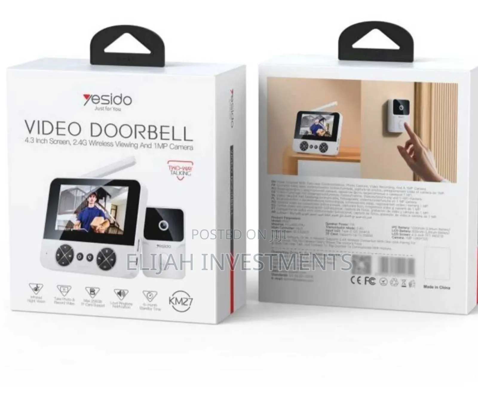 Yesido Km27 Video Doorbell