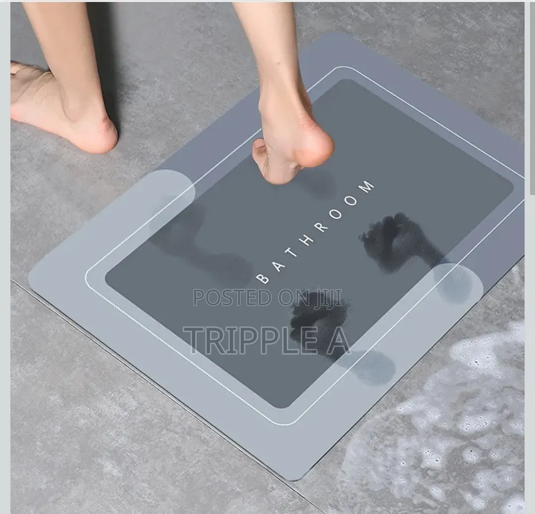 Anti Slip Cotton Tfted Bath Mat Bathroom Floor Mats